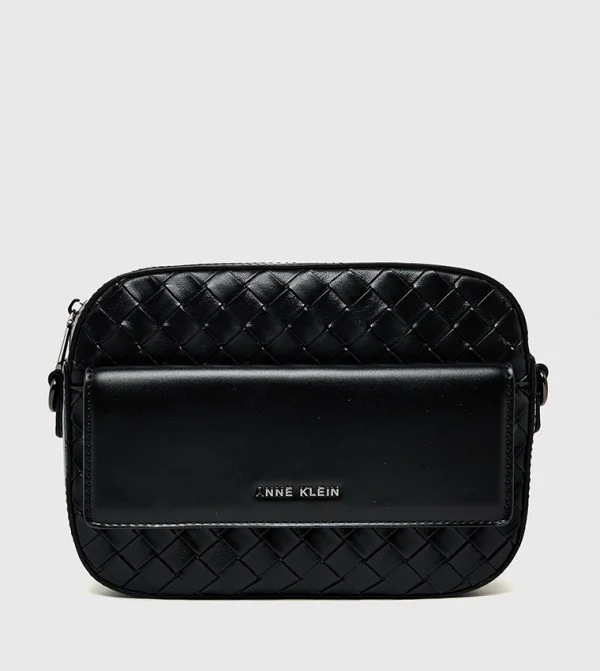 ANNE KLEIN Anne Klein Basket Weave Camera Bag